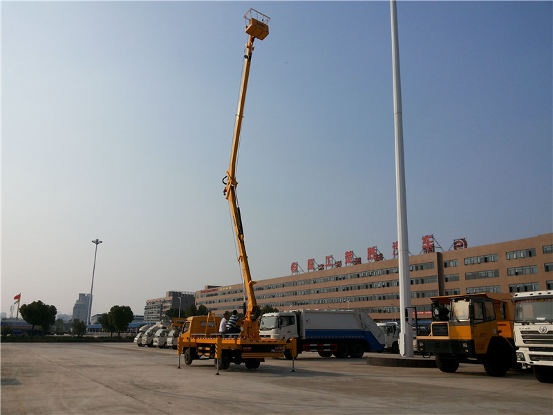 東風單排座高空作業(yè)車